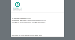 Desktop Screenshot of emeraldexpopromo.com